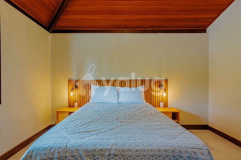 Excelente Casa a 200m da praia com 6/4 - Praia do Forte