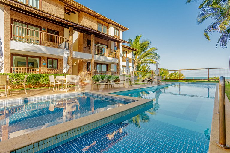 Beautiful apartment right on the sand - Itacimirim