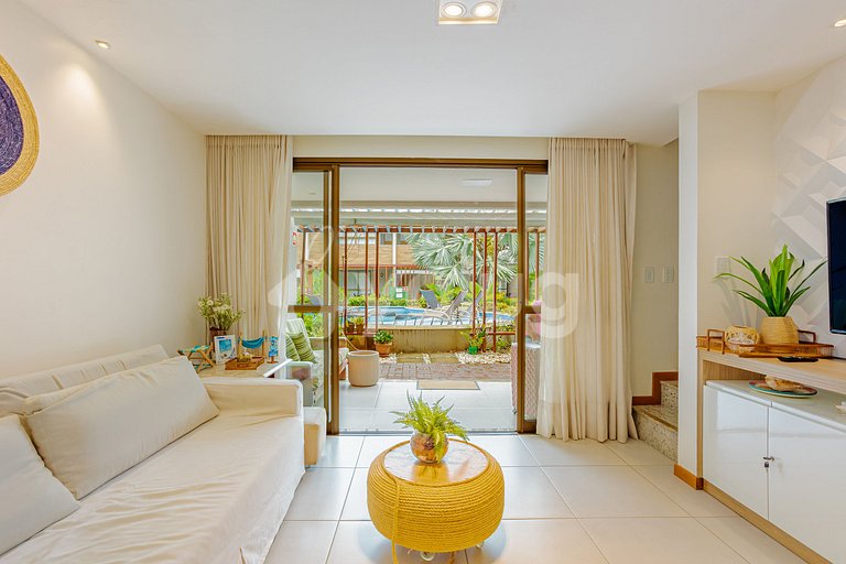 Nice 3 bedrooms Apt 3 Minutes from the Beach - Itacimirim