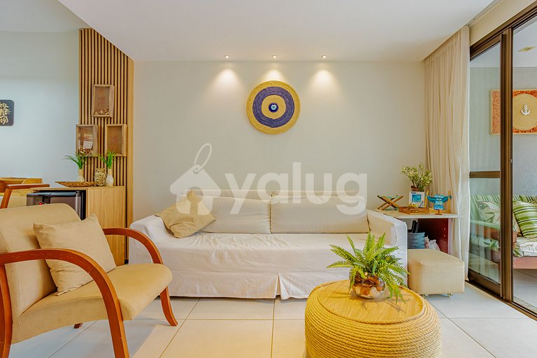 Nice 3 bedrooms Apt 3 Minutes from the Beach - Itacimirim