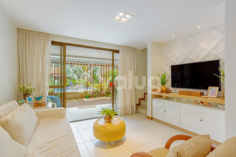 Nice 3 bedrooms Apt 3 Minutes from the Beach - Itacimirim