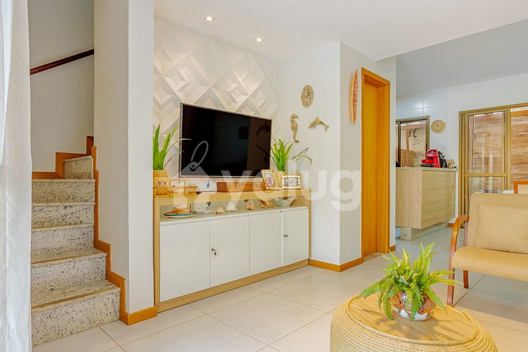 Nice 3 bedrooms Apt 3 Minutes from the Beach - Itacimirim