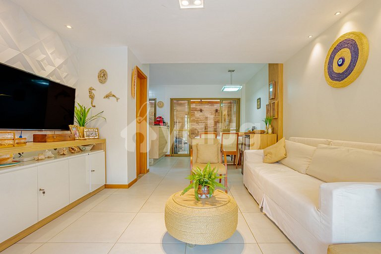 Nice 3 bedrooms Apt 3 Minutes from the Beach - Itacimirim