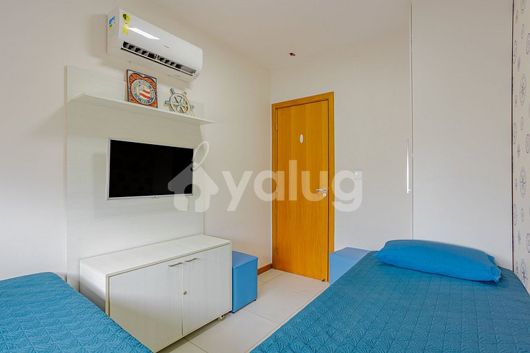 Hermoso apto 3 habs a 3 minutos de la playa - Itacimirim