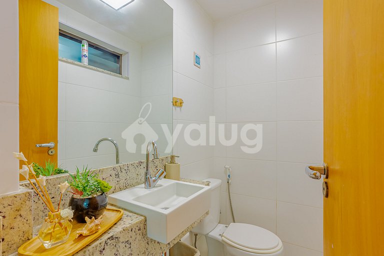 Nice 3 bedrooms Apt 3 Minutes from the Beach - Itacimirim