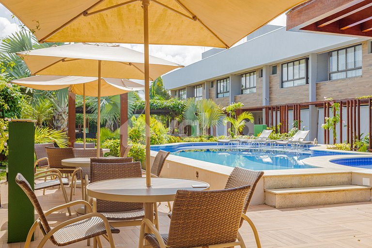 Nice 3 bedrooms Apt 3 Minutes from the Beach - Itacimirim