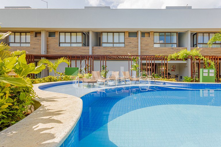 Nice 3 bedrooms Apt 3 Minutes from the Beach - Itacimirim