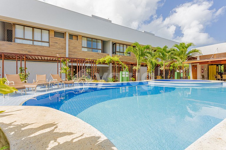 Nice 3 bedrooms Apt 3 Minutes from the Beach - Itacimirim