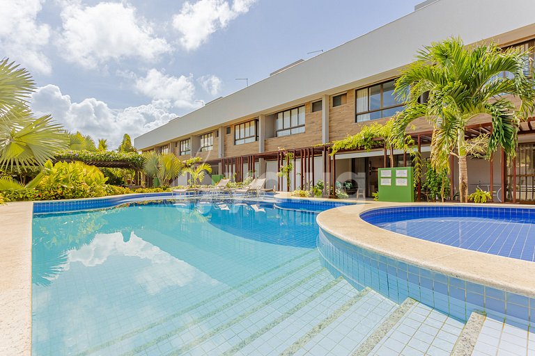 Nice 3 bedrooms Apt 3 Minutes from the Beach - Itacimirim