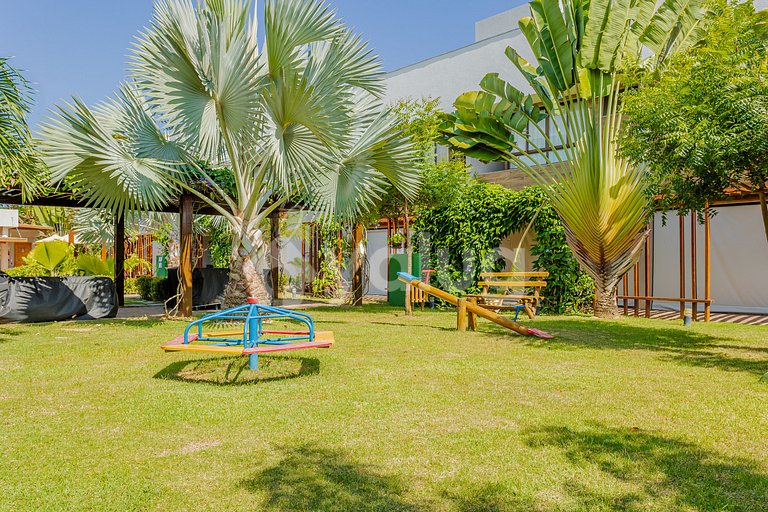 Nice 3 bedrooms Apt 3 Minutes from the Beach - Itacimirim