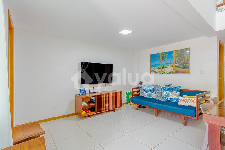 Apartamento 4 Suítes Pé na Areia