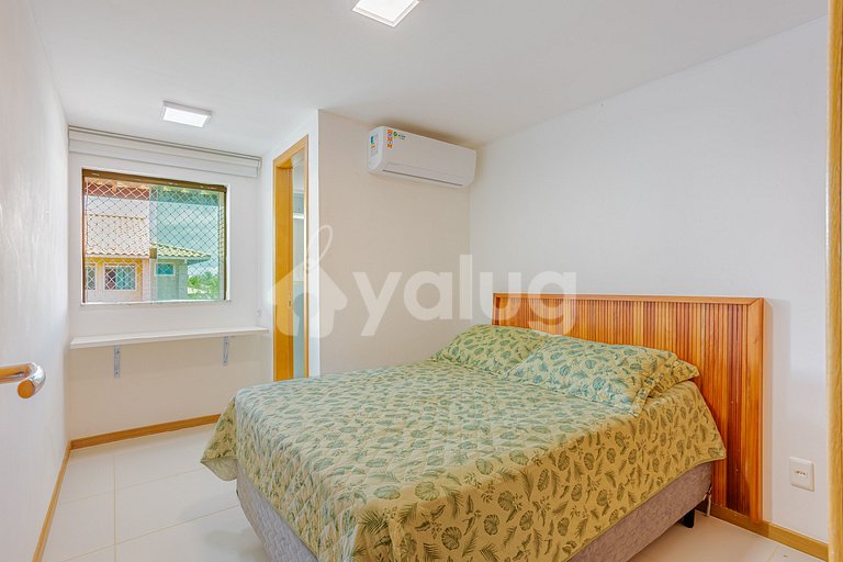 Apartamento 4 Suítes Pé na Areia