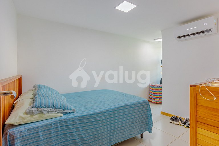 Apartamento 4 Suítes Pé na Areia