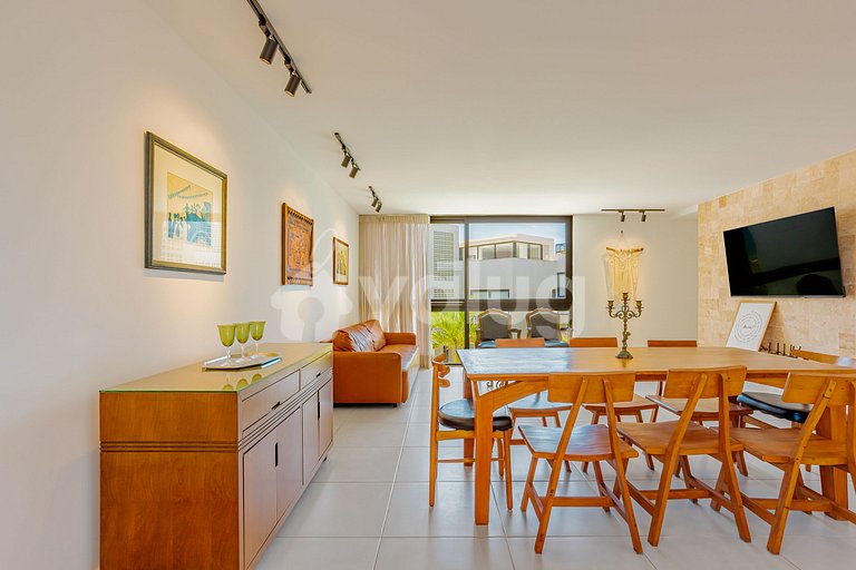 Apto Pé na Areia, 4 habitaciones - Itacimirim