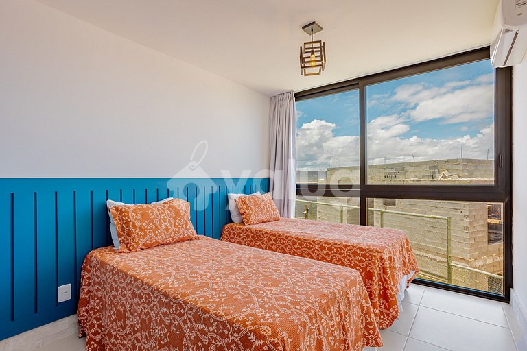 Apt Pé na Areia, 4 Rooms - Itacimirim