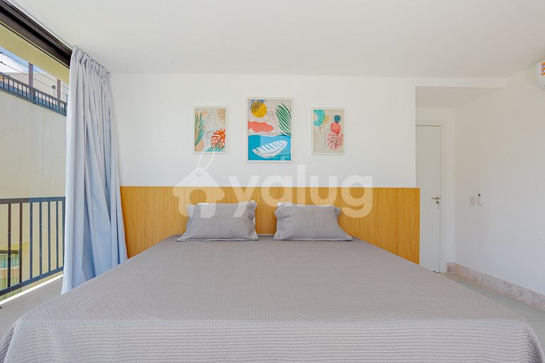 Apto Pé na Areia, 4 Quartos - Itacimirim