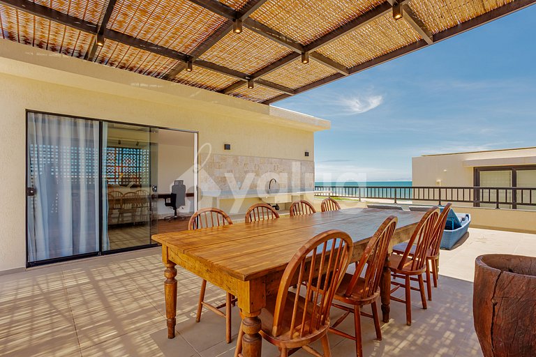 Apto Pé na Areia, 4 Quartos - Itacimirim