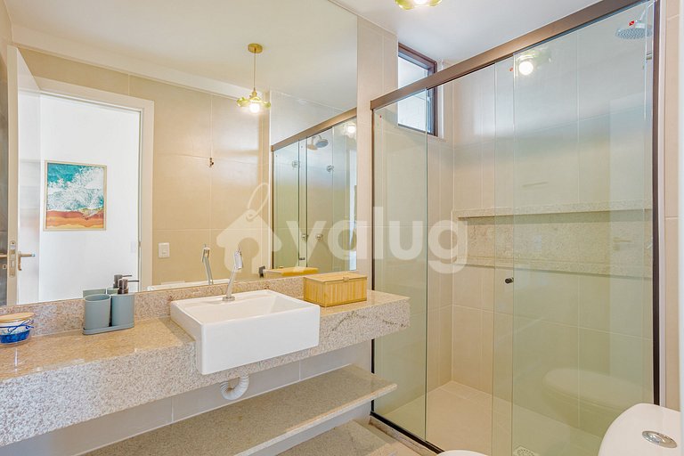 Apto Pé na Areia, 4 habitaciones - Itacimirim