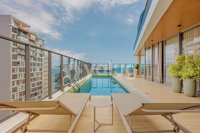 Hermoso apartamento a 200m de la playa de Barra