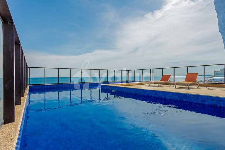 Apartment with Sea View in Ondina, Salvador