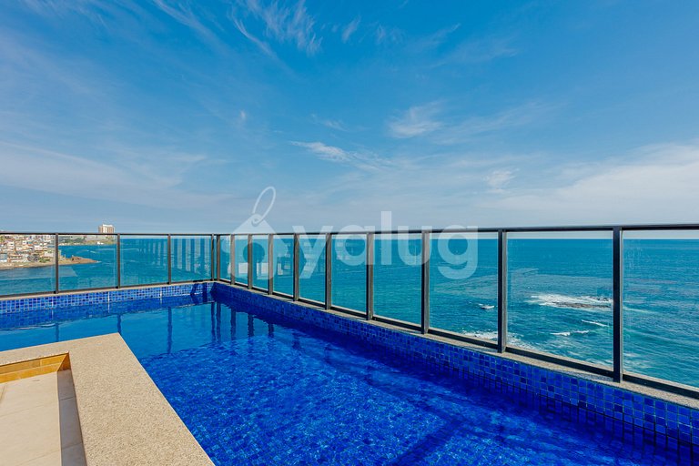 Apartamento Vista Mar Ondina, Salvador