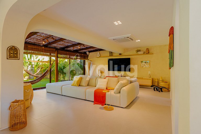 Cómoda casa de 3 habitaciones - Praia do Forte