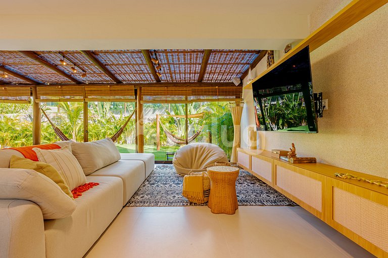 Cómoda casa de 3 habitaciones - Praia do Forte