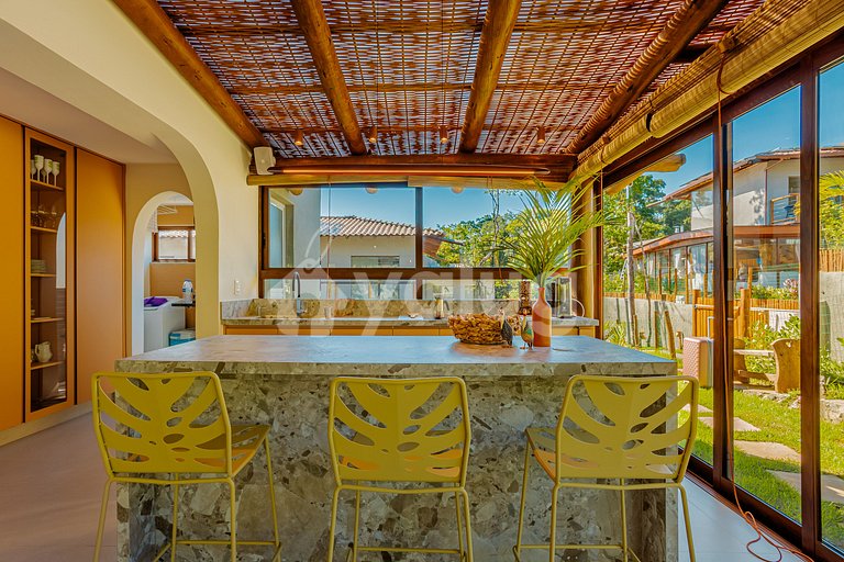 Comfortable 3-Bedroom House - Praia do Forte