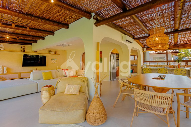 Comfortable 3-Bedroom House - Praia do Forte