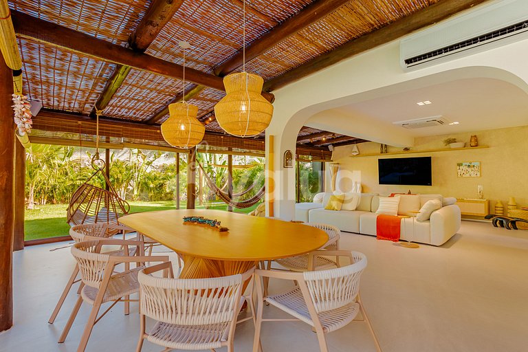 Cómoda casa de 3 habitaciones - Praia do Forte