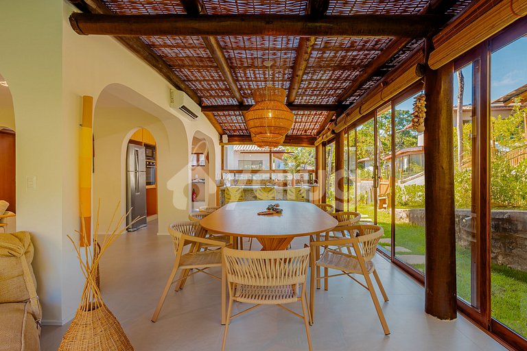 Cómoda casa de 3 habitaciones - Praia do Forte