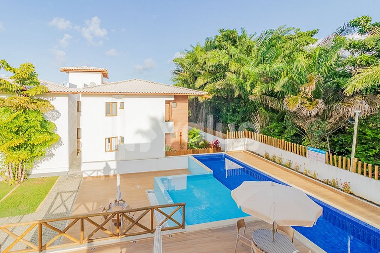 Excelente apartamento de 2 suites en Riverside Imbassaí