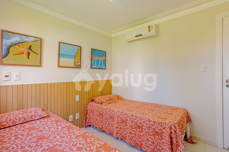 Hermoso apartamento de 2 dorm en Iberostate Praia do Forte