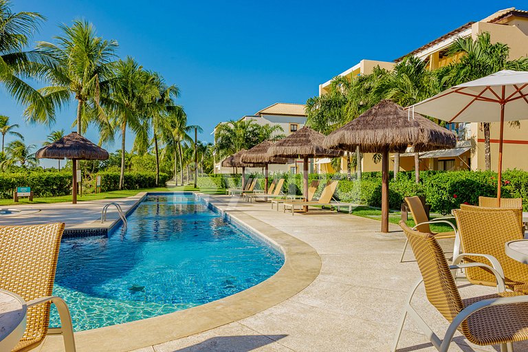 Hermoso apartamento de 2 dorm en Iberostate Praia do Forte