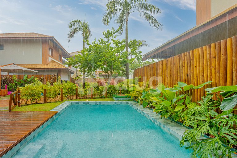 Bungalow frente al mar con 4 suites - Itacimirim