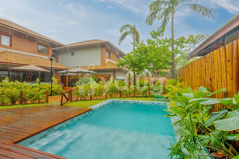 Bungalow frente al mar con 4 suites - Itacimirim