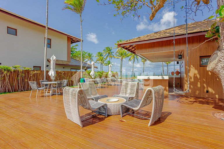 Bungalow frente al mar con 4 suites - Itacimirim