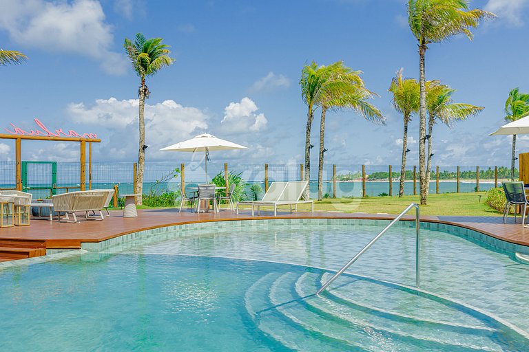 Beachfront Bungalow with 4 Suites - Itacimirim