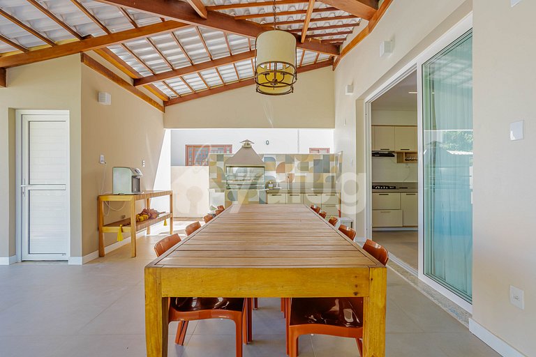 Bela Casa c/ Piscina 7 Quartos - Guarajuba