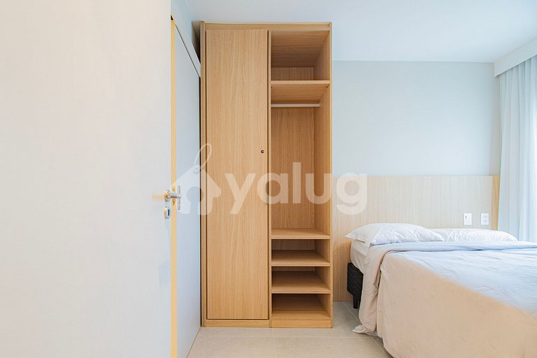 Apartamento frente al mar con vista al mar - Guarajuba