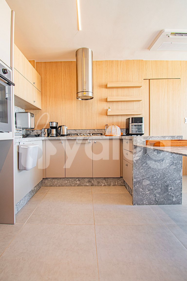 Apartamento frente al mar con vista al mar - Guarajuba