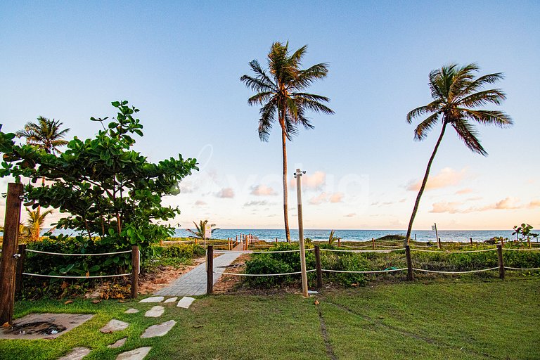 Apto Pé na Areia com Vista Mar - Guarajuba