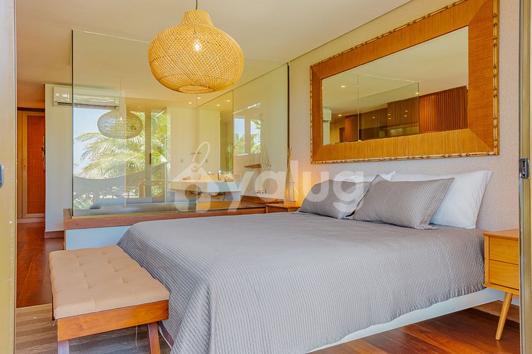 GB129 Luxury Beachfront House - Guarajuba