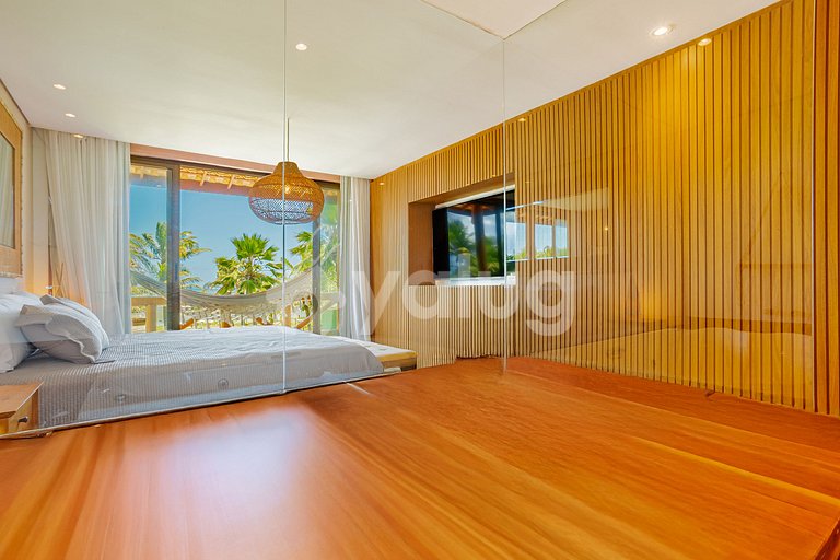 GB129 Casa de Alto Padrão Pé na Areia - Guarajuba