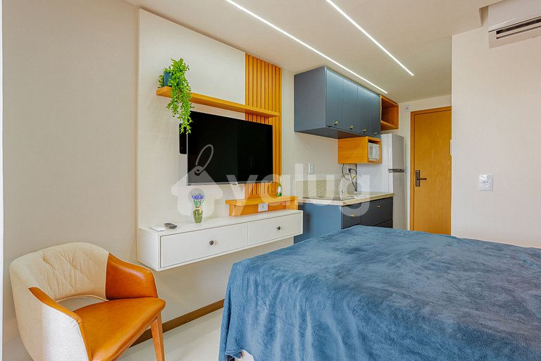 Cozy 1 studio facing Pituba Beach - Salvador