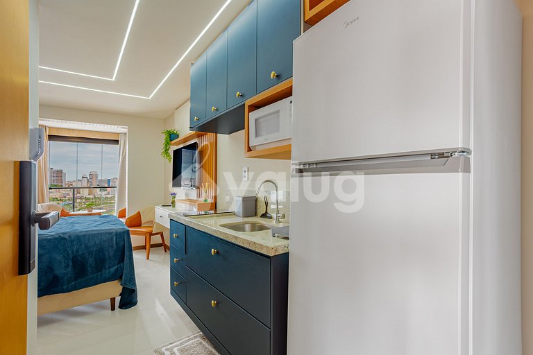 Cozy 1 studio facing Pituba Beach - Salvador