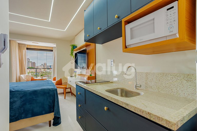 Cozy 1 studio facing Pituba Beach - Salvador