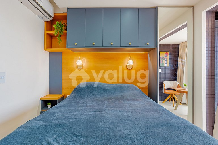 Cozy 1 studio facing Pituba Beach - Salvador