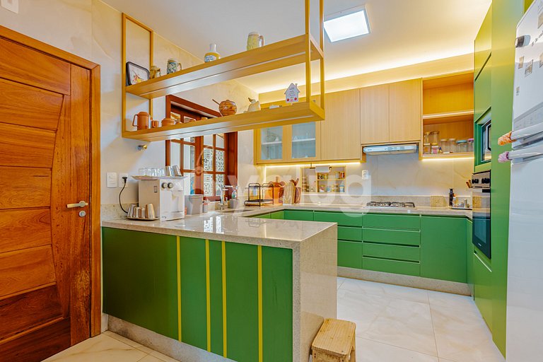 Excelente casa equipada con 3 suites 5 habitaciones piscina