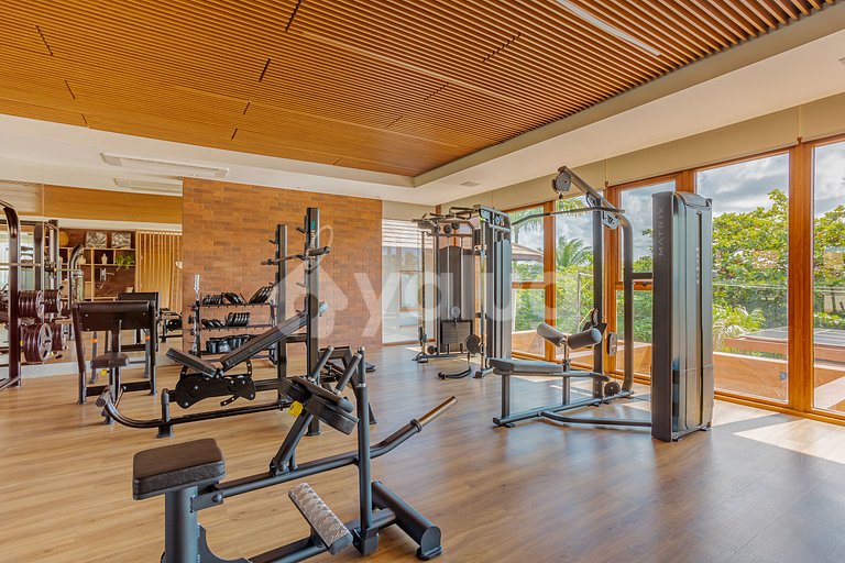 IT131 Bungalow con 4 suites, Condominio Marluá - Itacimirim